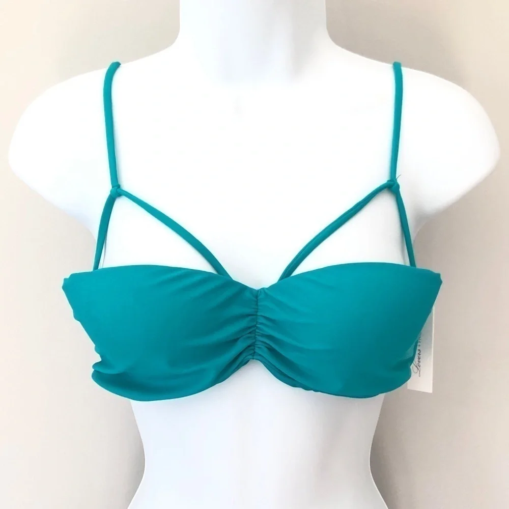NWT Lovers + Friends Jet Setting swim bikini top size medium Revolve - Picture 4 of 10